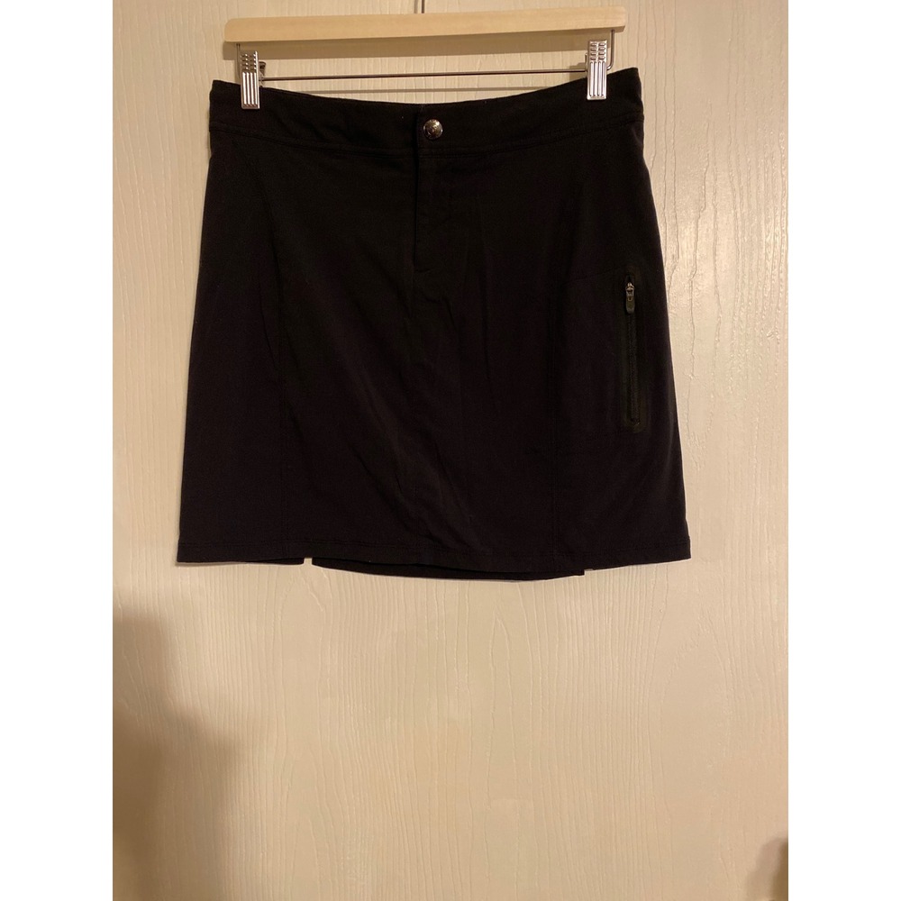 Columbia Omni Shield Black Active Skort Hiking Golf Size 8 0595